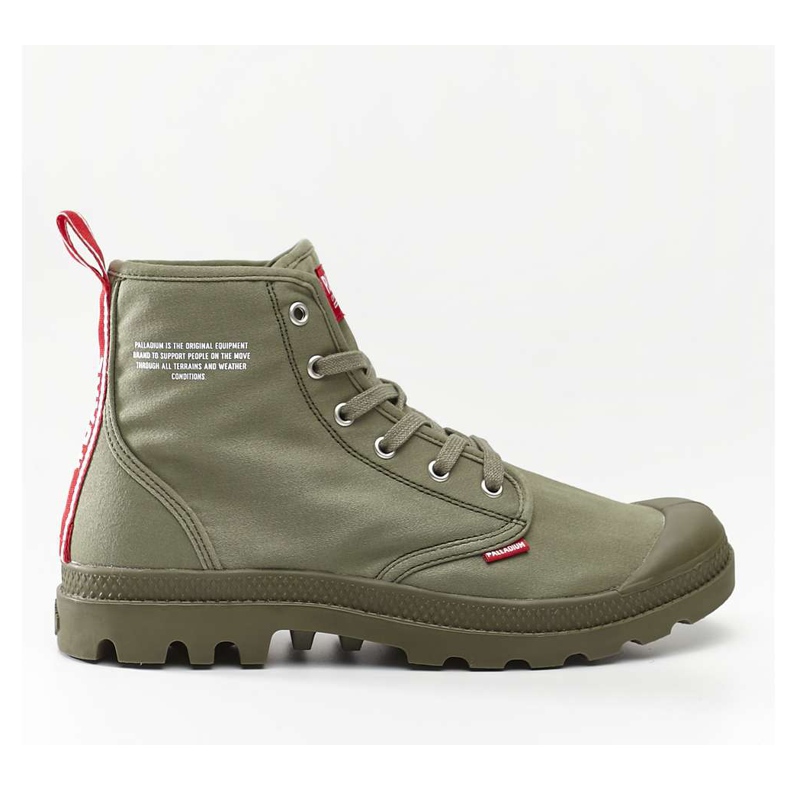 Palladium Pampa Hi Dare 325 Olive Night multicolorido verde
