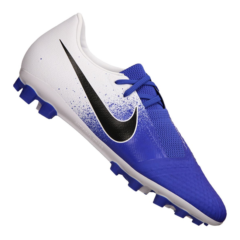 Chuteira Nike Phantom Vnm Academy AG-R M AV3038-104 multicolorido azul