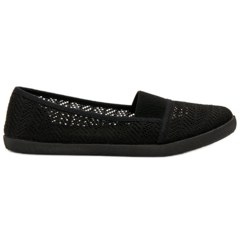 Mckeylor Bailarinas têxteis preto