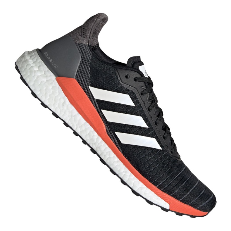 Tênis de corrida adidas Solar Glide 19 M G28062 preto cinza