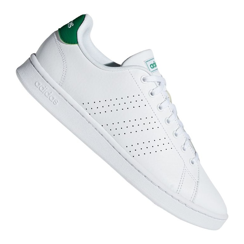 Sapatos Adidas Advantage M F36424 branco verde