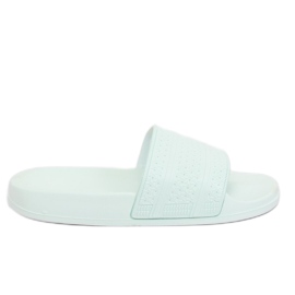 Chinelos de menta J10761 verde multicolorido