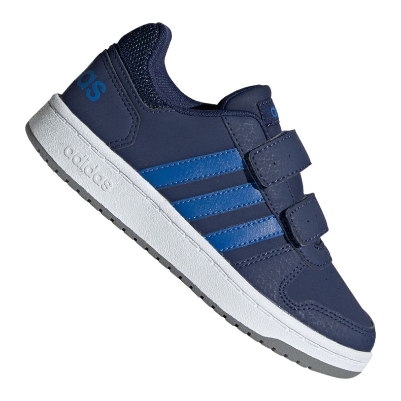 Sapatos Adidas Hoops 2.0 Cmf C Jr EE9000 azul marinho