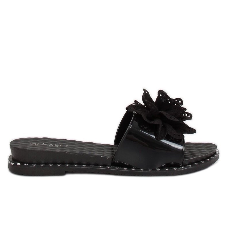 Sapatilhas pretas femininas negras 38822 pretas preto