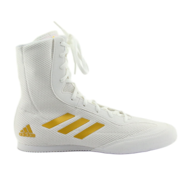 Sapatos de boxe Adidas Box Hog Plus branco
