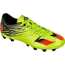Chuteiras Adidas Messi 15.4 FxG M S74698 verde verde Chuteiras Adidas Messi 15.4 FxG M S74698 verde verde