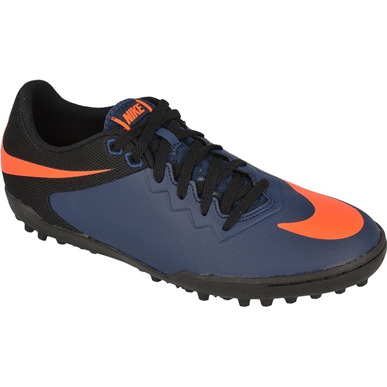 Chuteiras Nike HypervenomX Pro Tf M 749904-480 azul, preto, marinho, laranja azul marinho
