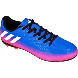 Chuteiras Adidas Messi 16.4 FxG Jr BB1033 azul azul