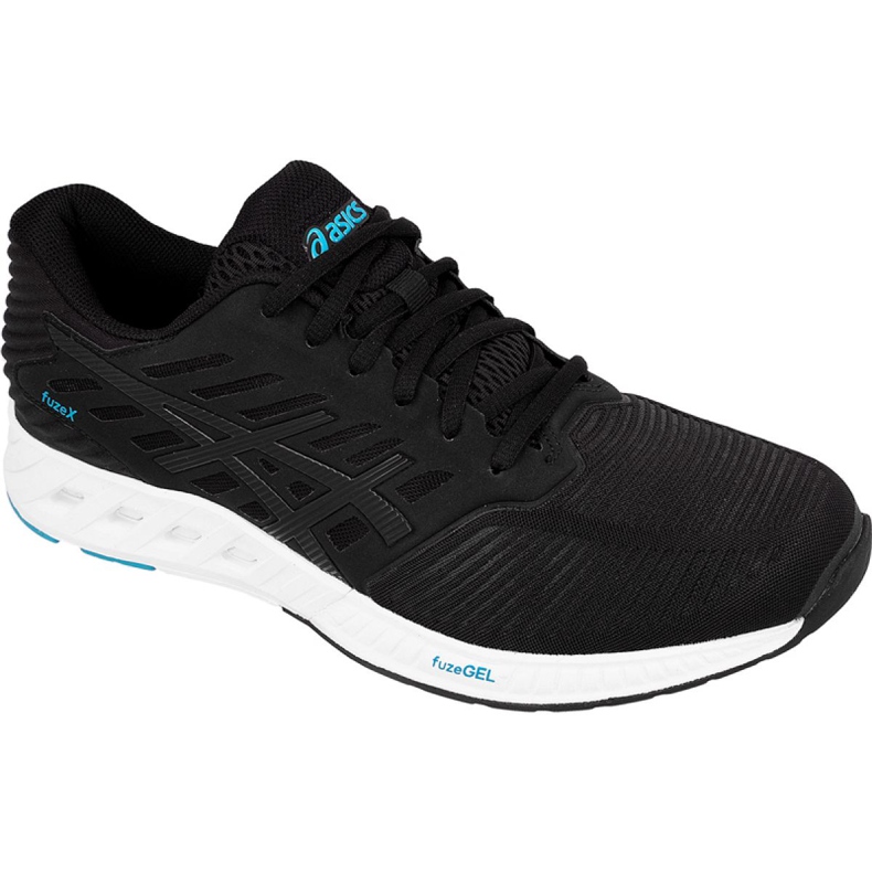 Tênis de corrida Asics fuzeX M T639N-9090 preto