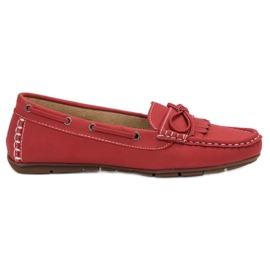 SHELOVET Mocassins Com Arco vermelho