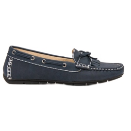 SHELOVET Mocassins Com Arco azul