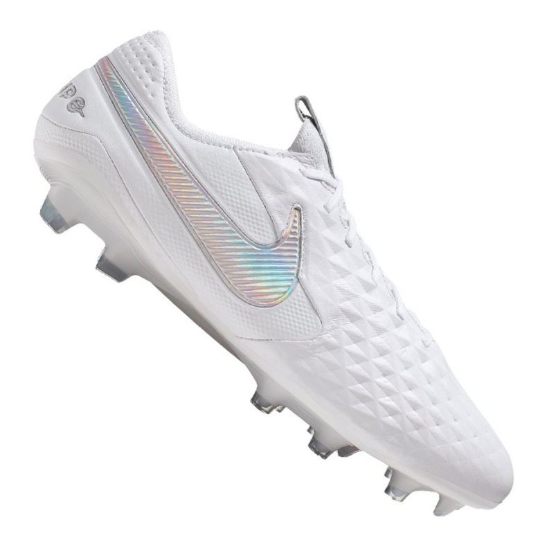 Chuteiras Nike Legend 8 Elite Fg M AT5293-100 branco branco