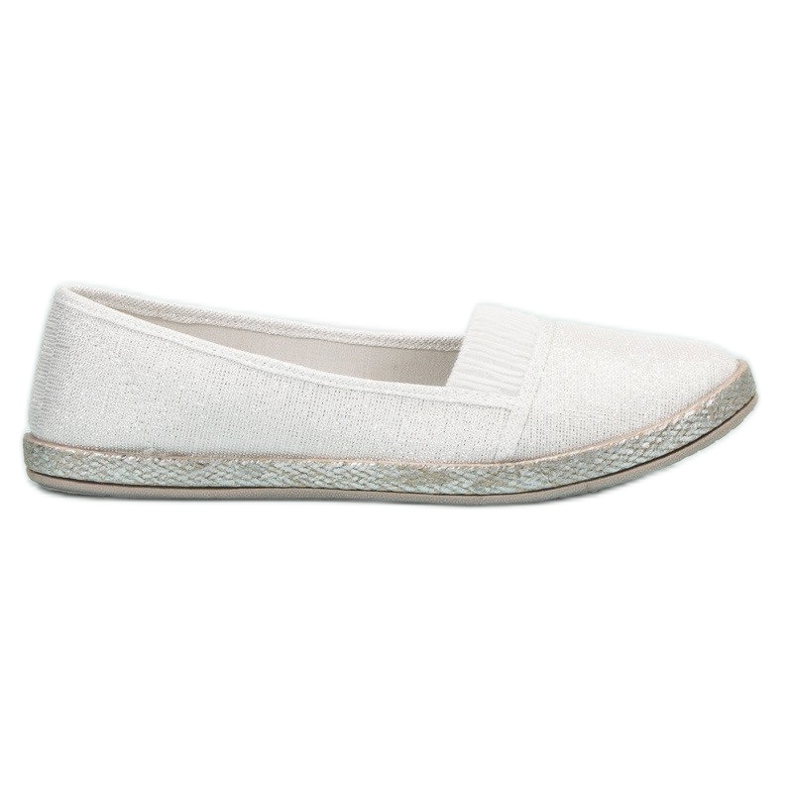 SHELOVET Tênis slip-on branco