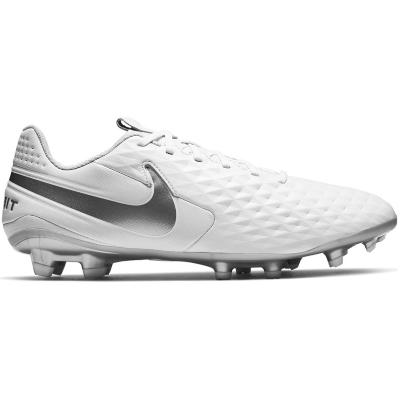 Chuteiras Nike Tiempo Legend 8 Academy FG / MG AT5292 100 branco branco