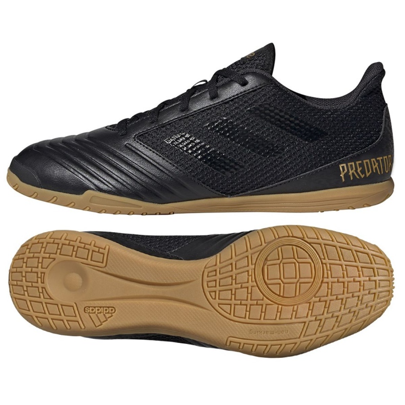 Sapatos de interior adidas Predator 19.4 In Sala M F35633 preto preto