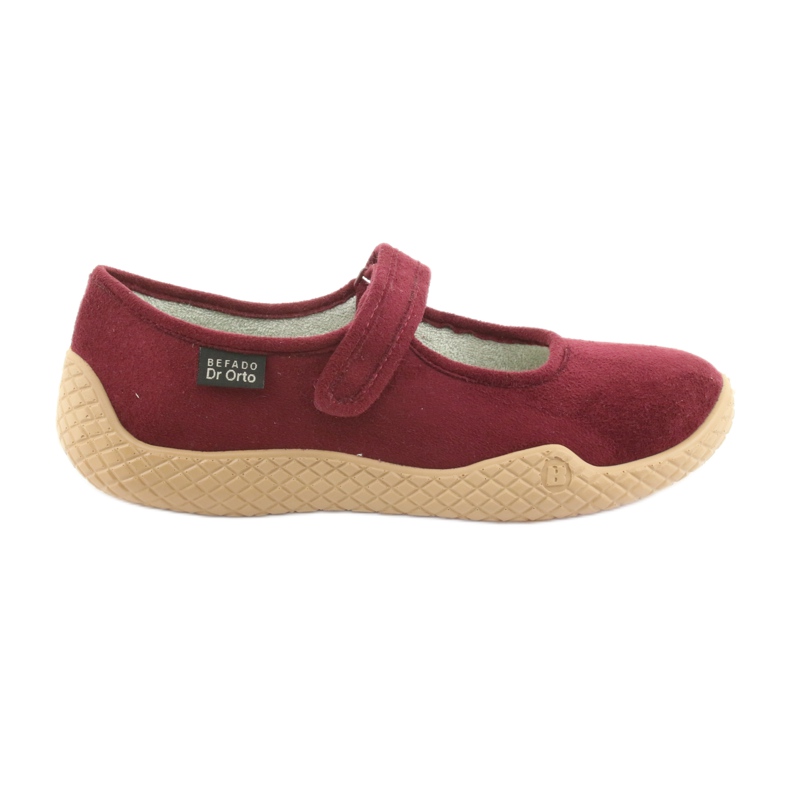 Sapatos femininos Dr.ORTO Befado pu-young pu 197D003 bordô vermelho