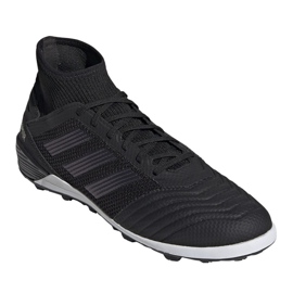 Chuteiras Adidas Predator 19.3 Tf M F35627 preto preto