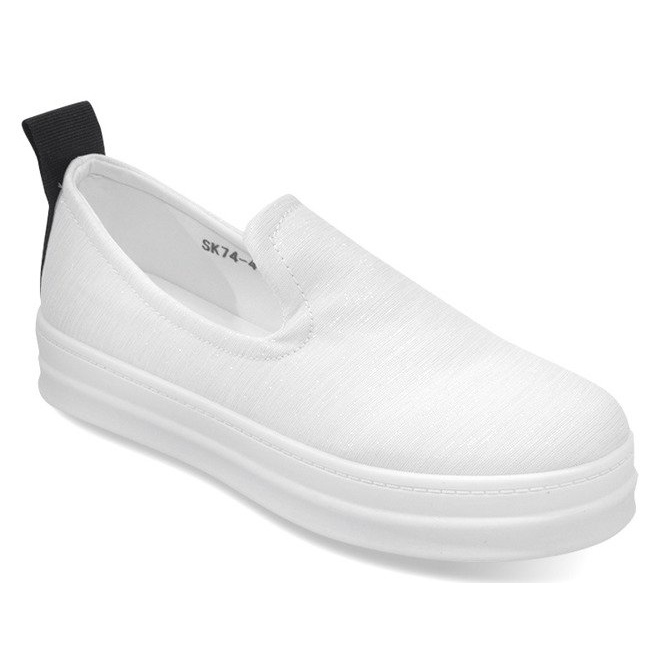 Love Slip On SK74 Branco Slip-On Tênis