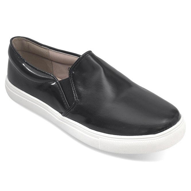 Tênis Classic Slip On Q1-1 Pretos