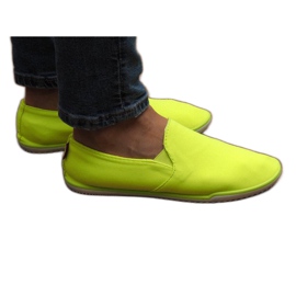 Tênis Lycra BL180 Amarelo Slip-On