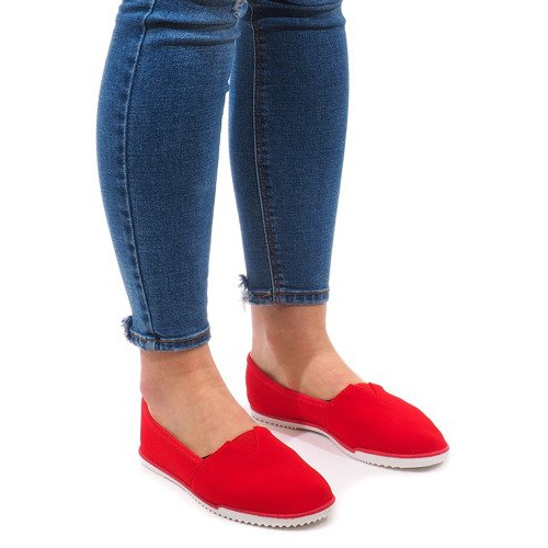 Tênis Lycra 8525 Red Slip-On vermelho Tênis Lycra 8525 Red Slip-On vermelho