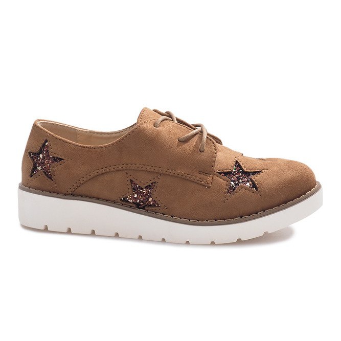 Big Star Mocassins de camelo com estrelas grandes castanho Big Star Mocassins de camelo com estrelas grandes castanho