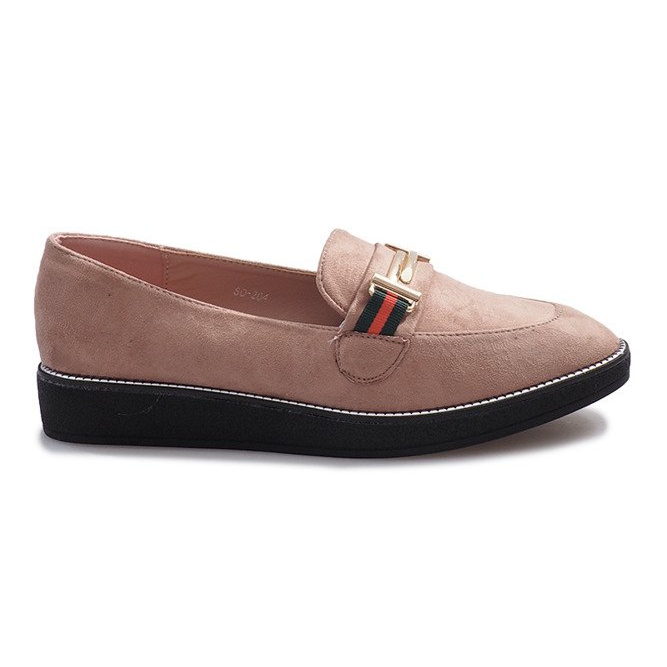 Sapatos deslizantes rosa com tachas Ranges