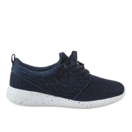 Calçado desportivo masculino azul marinho M637-2 azul-marinho