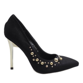 DD55P Black Studs preto