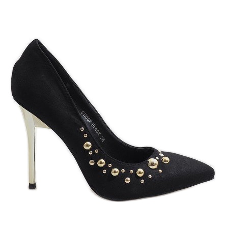 DD55P Black Studs preto