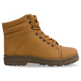 Botas de madeira Classic 1308 Camel marrom