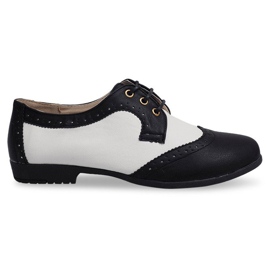 Sapatos Classic Jazz 4D85G Preto branco