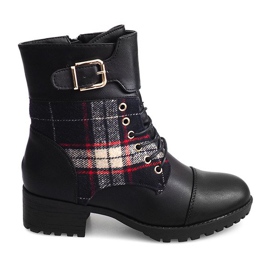 Botas com atacadores Botas Lattice B2913 Preto