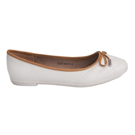 Bailarinas com arco CS003 branco