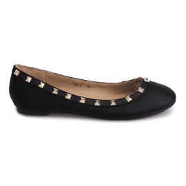 Bailarinas clássicas com pregos B8-3 preto
