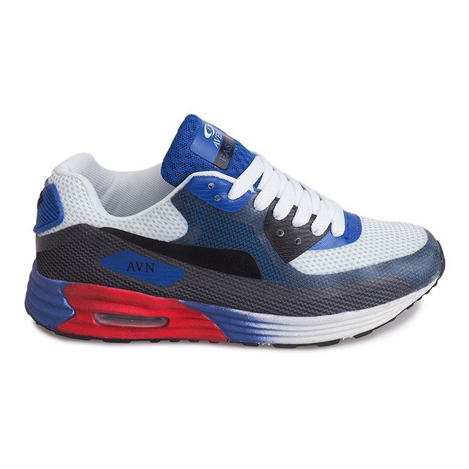 Tênis esportivos B49-4 branco preto multicolorido