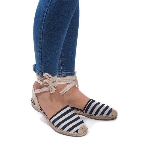 Sandálias Alpercatas Ballerinas 6368 Pretas preto