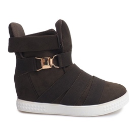 Tênis de cunha 669 Olive verde Tênis de cunha 669 Olive verde