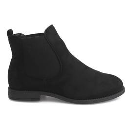 Botas de camurça botas Jodhpur B2814-KB pretas preto Botas de camurça botas Jodhpur B2814-KB pretas preto