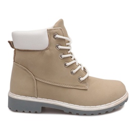 Timberki Trapery 6612-4 Beige bege