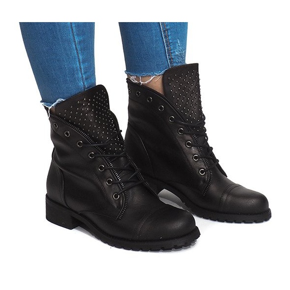 Botas Exclusivas JH180-090 Pretas preto