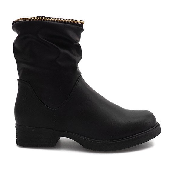 Botas quentes 7821 pretas preto