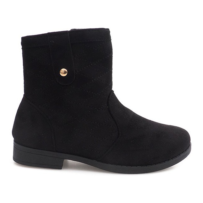Botas quentes D140 pretas preto