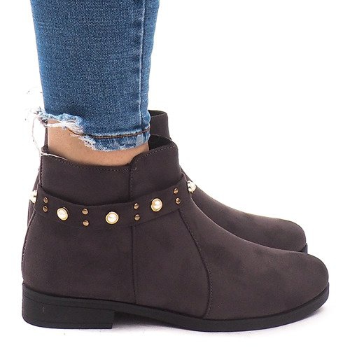 Botas quentes X-19 cinza