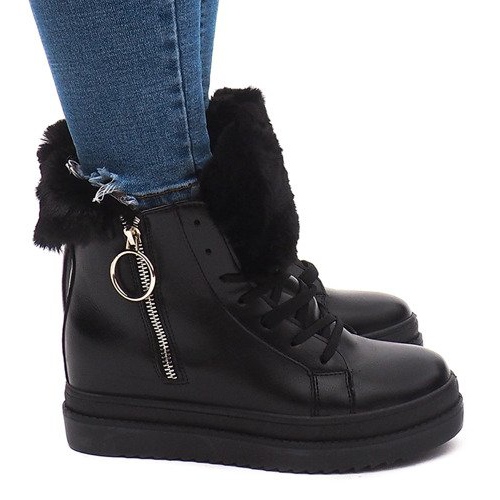 Tênis Quente SJ665-1 Preto