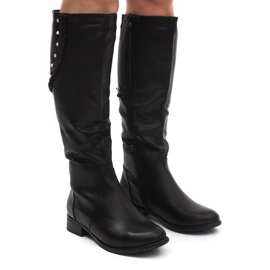 Botas Saszki Kozaki 6275-1 Preto