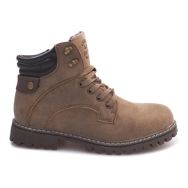 Botas quentes A177-8 marrom