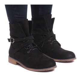 Botas Quentes Jodhpur W305 Pretas preto