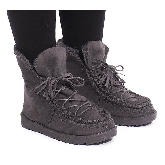 Botas bem isoladas R148 cinza