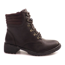 Trabalhadores com botas quentes K-4 marrom castanho
